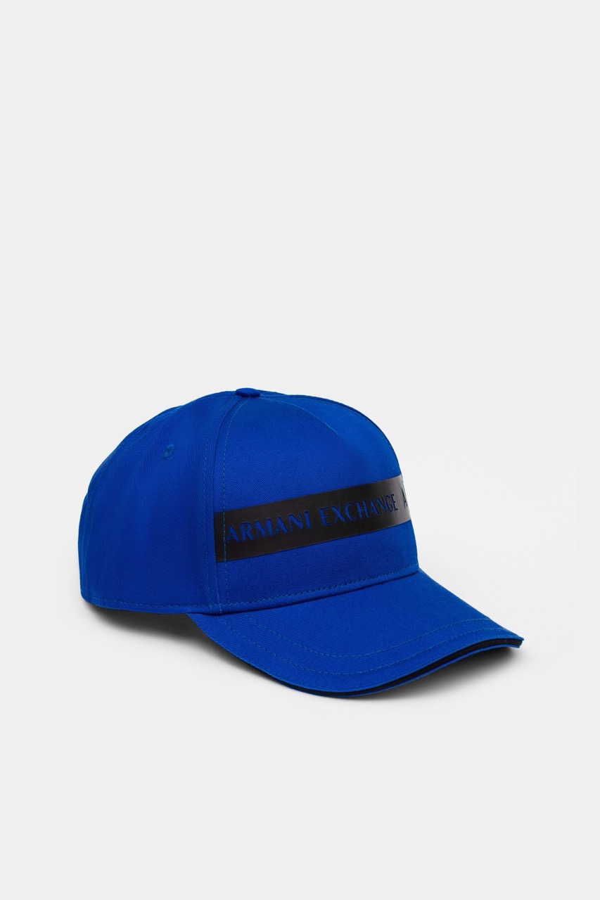 Синяя кепка Armani Exchange